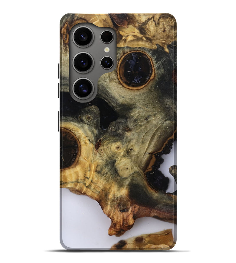 Galaxy S25 Ultra Wood Live Edge Phone Case - Leonard (Clear, 818928)