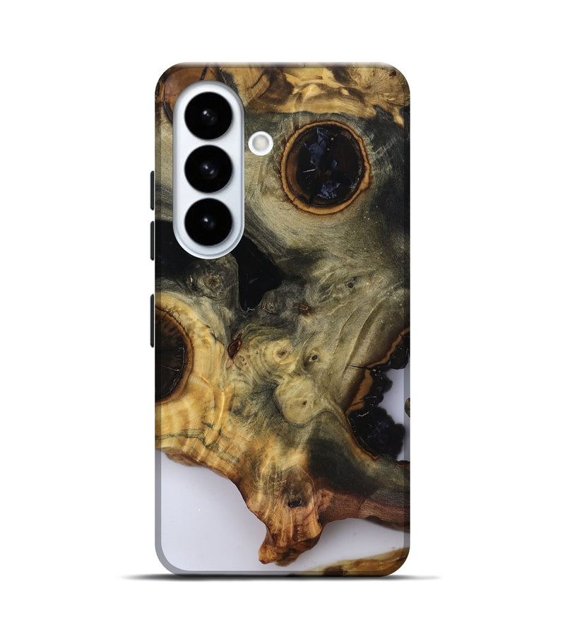 Galaxy S26 Wood Live Edge Phone Case - Leonard (Clear, 818928)