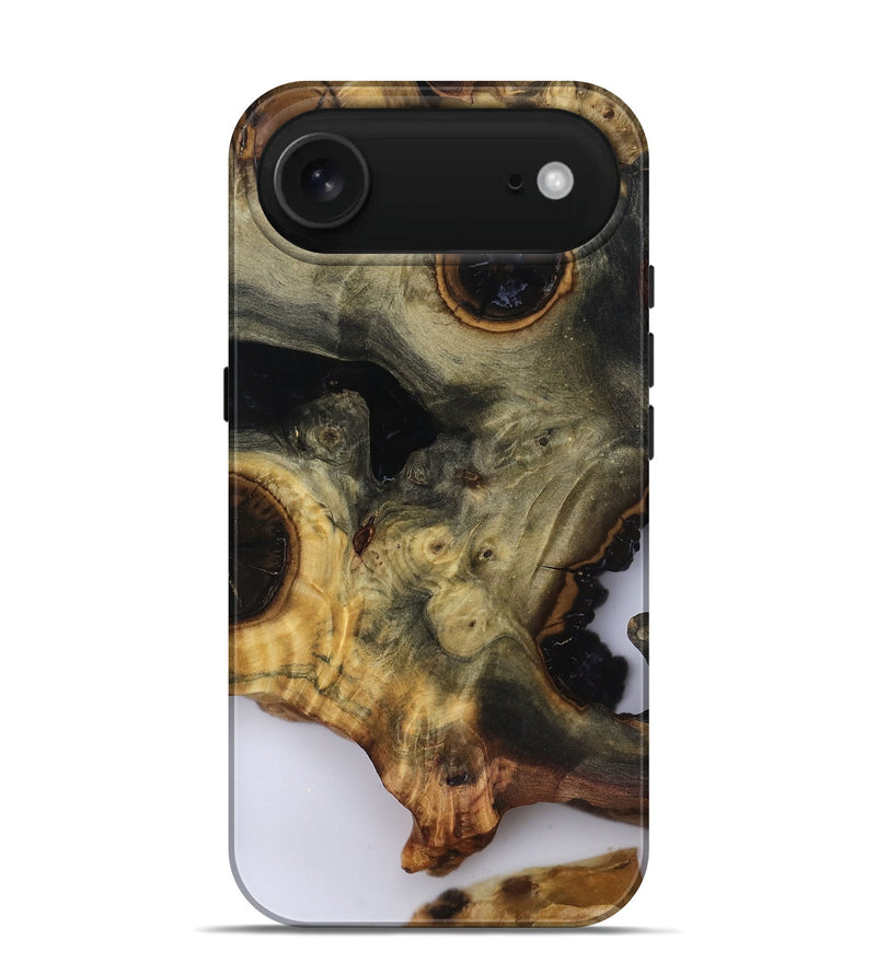 iPhone 17 Air Wood Live Edge Phone Case - Leonard (Clear, 818928)