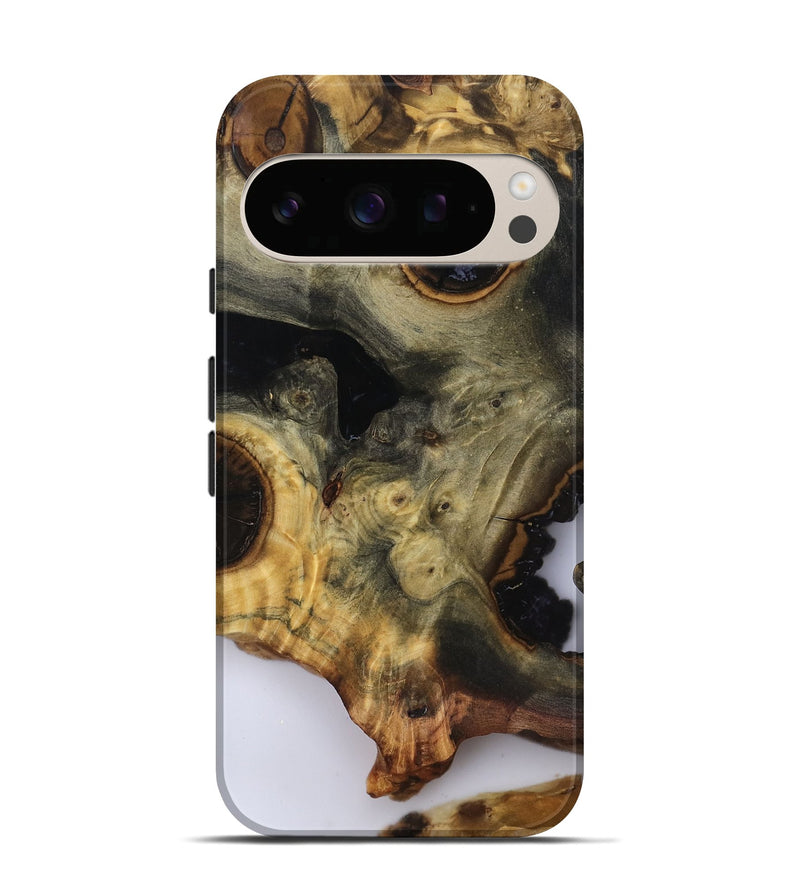 Pixel 10 Wood Live Edge Phone Case - Leonard (Clear, 818928)