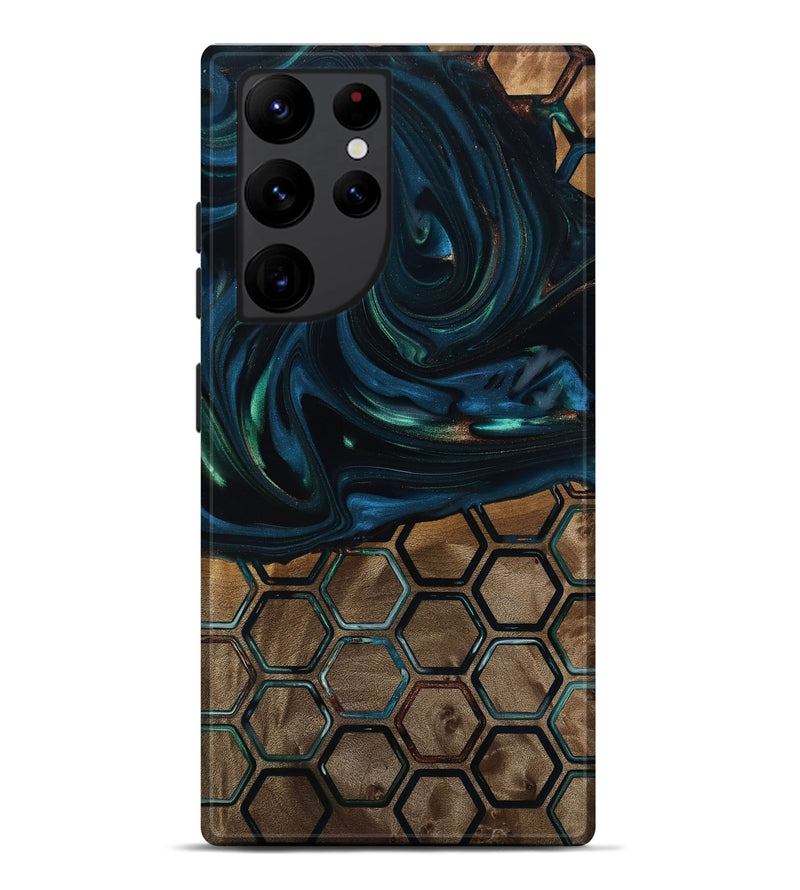 Galaxy S22 Ultra Wood Live Edge Phone Case - Braedon (Pattern, 818936)