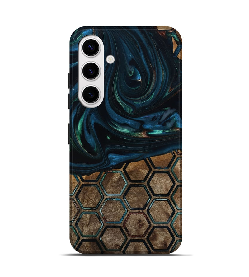 Galaxy S25 Wood Live Edge Phone Case - Braedon (Pattern, 818936)