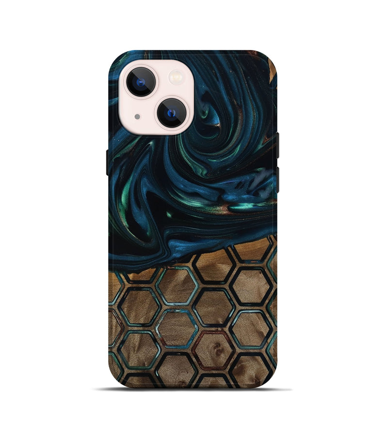 iPhone 13 mini Wood Live Edge Phone Case - Braedon (Pattern, 818936)