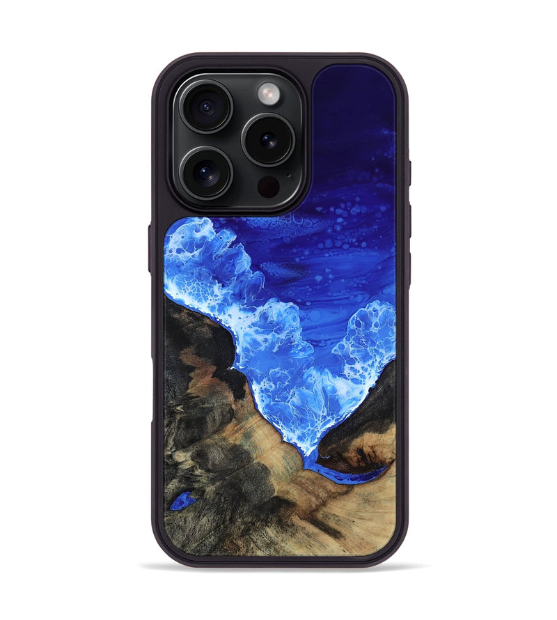 iPhone 16 Pro Wood Phone Case - Aleah (Coastal, 818941)
