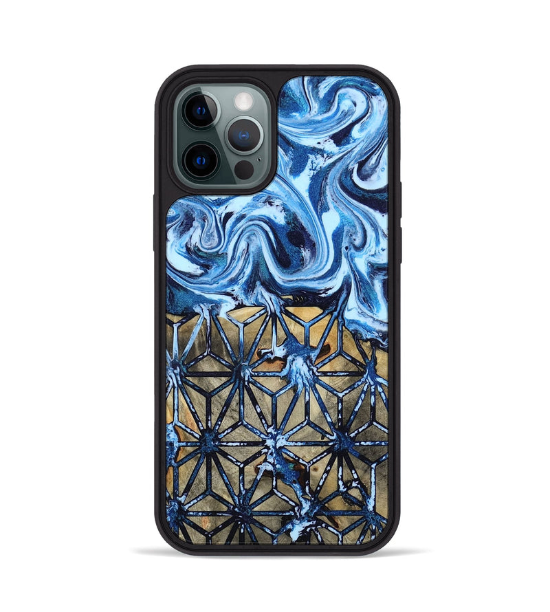 iPhone 12 Pro Wood Phone Case - Tatyana (Pattern, 818944)