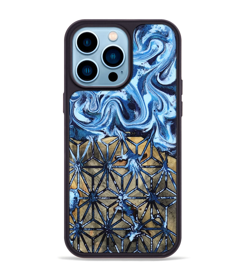 iPhone 14 Pro Max Wood Phone Case - Tatyana (Pattern, 818944)