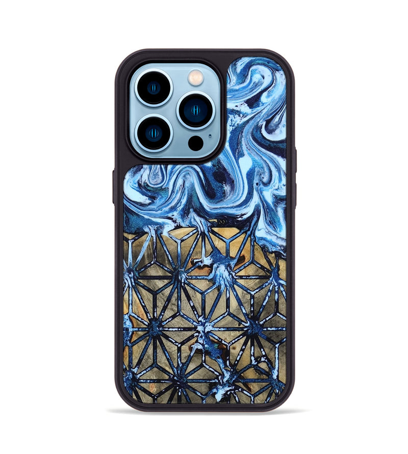 iPhone 14 Pro Wood Phone Case - Tatyana (Pattern, 818944)