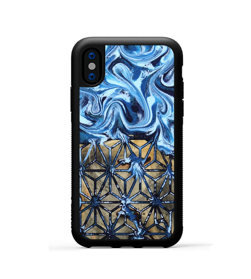 iPhone Xs Wood Phone Case - Tatyana (Pattern, 818944)