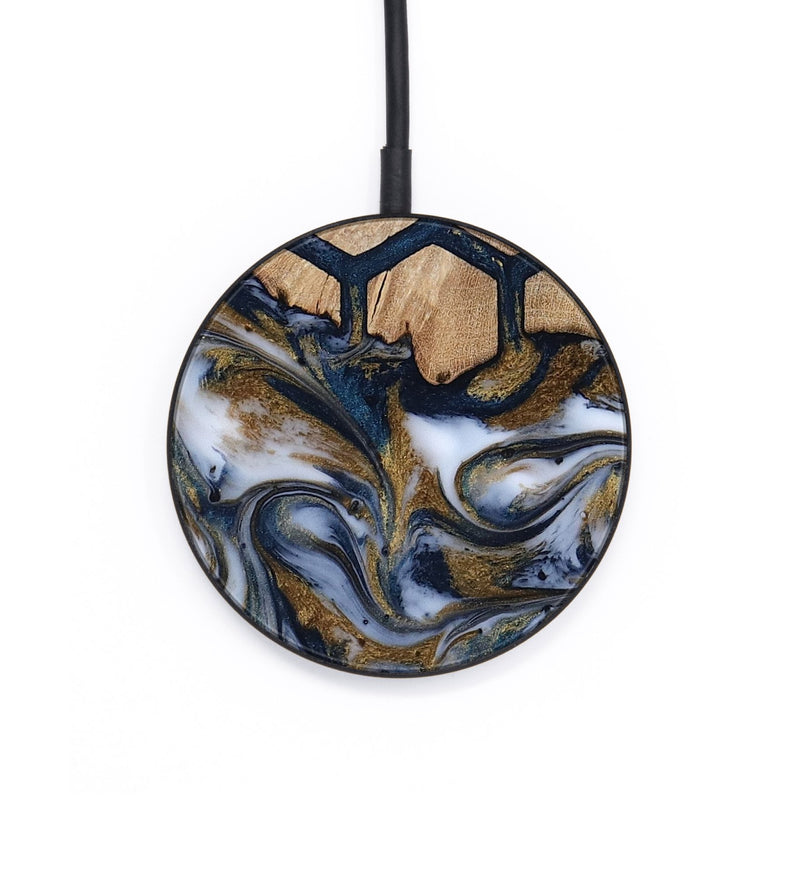 Circle Wood Wireless Charger - Xiomara (Pattern, 818955)