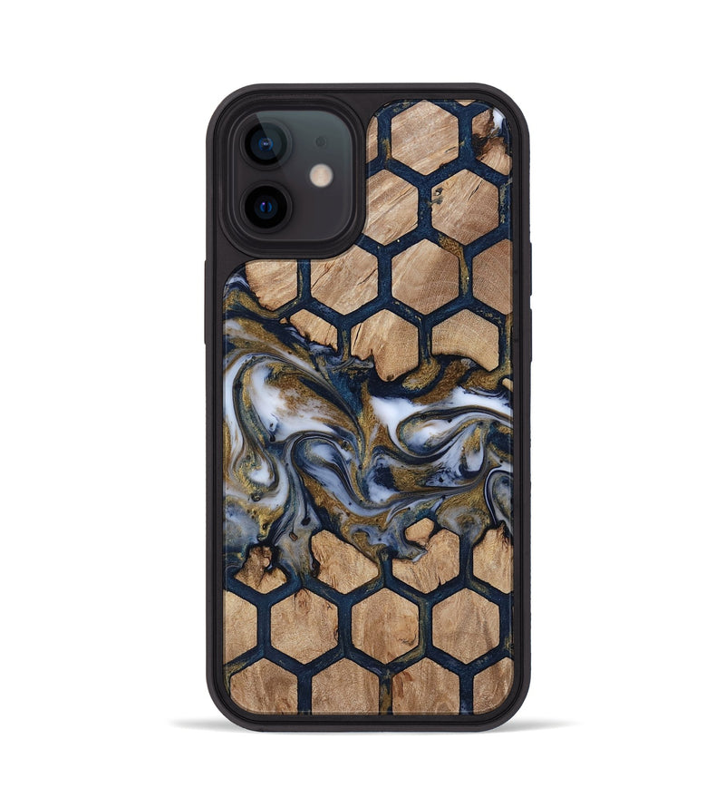 iPhone 12 Wood Phone Case - Xiomara (Pattern, 818955)