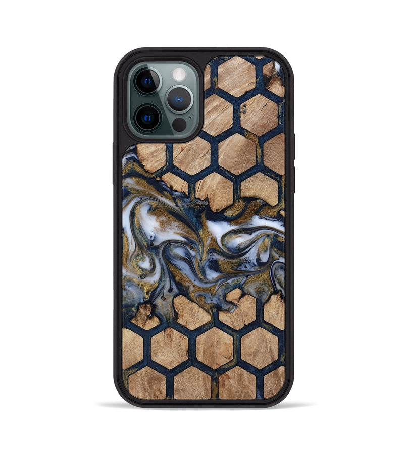 iPhone 12 Pro Wood Phone Case - Xiomara (Pattern, 818955)