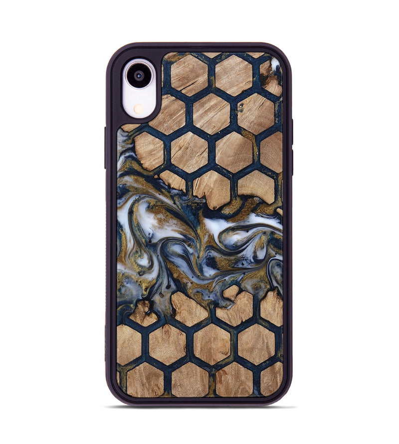 iPhone Xr Wood Phone Case - Xiomara (Pattern, 818955)