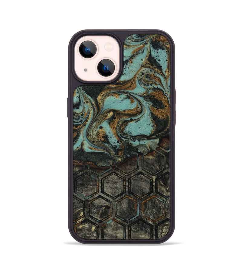 iPhone 14 Wood Phone Case - Kenny (Pattern, 818957)