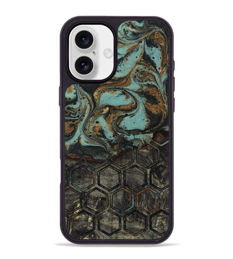 iPhone 16 Plus Wood Phone Case - Kenny (Pattern, 818957)