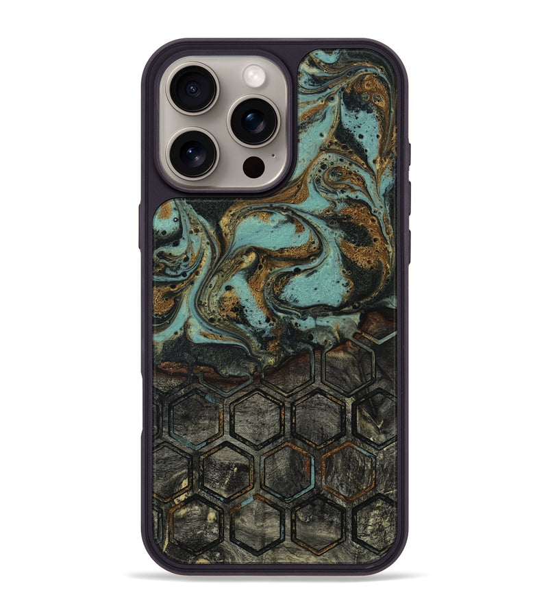 iPhone 16 Pro Max Wood Phone Case - Kenny (Pattern, 818957)