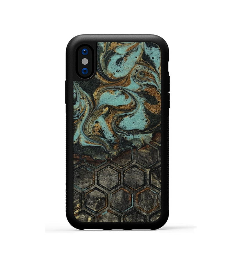 iPhone Xs Wood Phone Case - Kenny (Pattern, 818957)