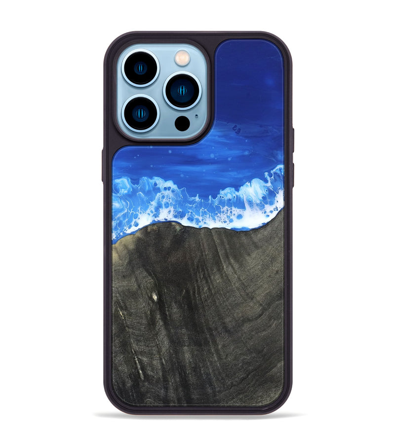 iPhone 14 Pro Max Wood Phone Case - Phebe (Coastal, 818961)
