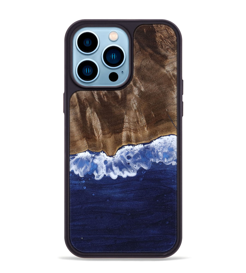 iPhone 14 Pro Max Wood Phone Case - Maleah (Coastal, 818964)