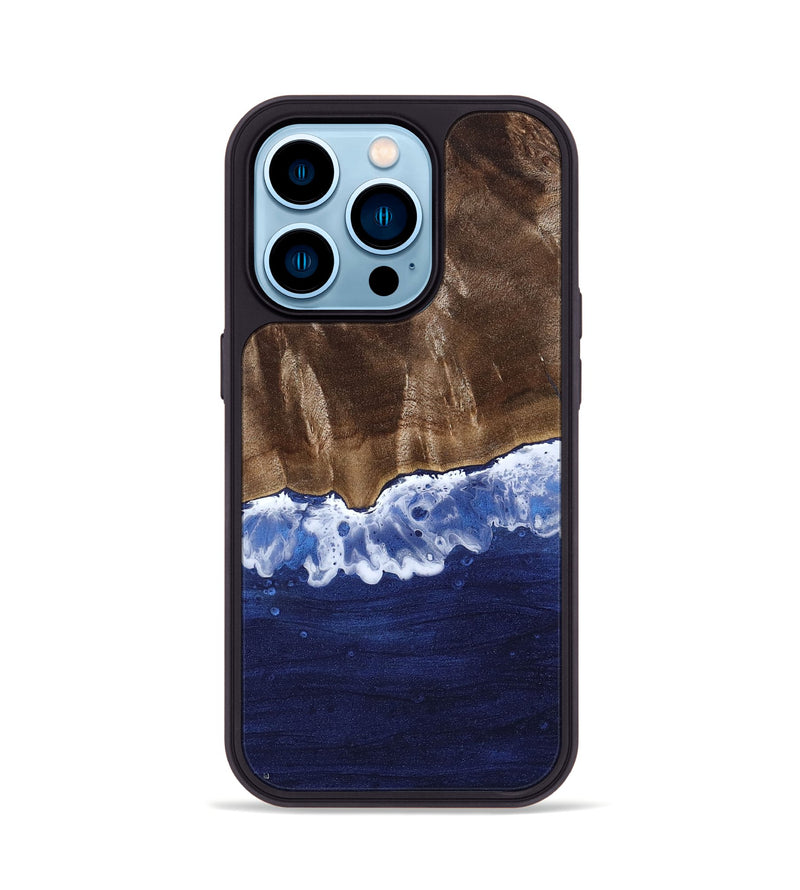 iPhone 14 Pro Wood Phone Case - Maleah (Coastal, 818964)