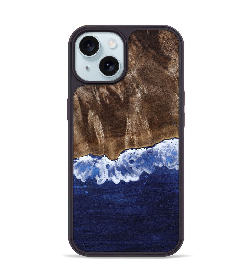 iPhone 15 Wood Phone Case - Maleah (Coastal, 818964)