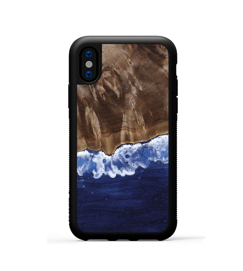 iPhone Xs Wood Phone Case - Maleah (Coastal, 818964)