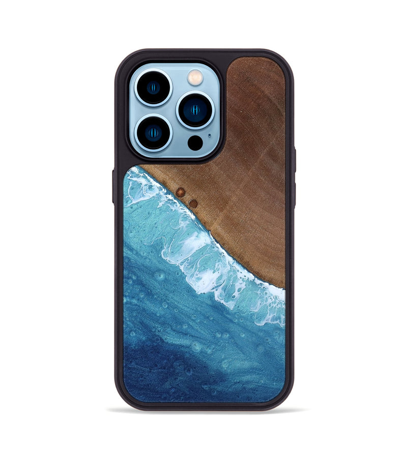 iPhone 14 Pro Wood Phone Case - Salma (Coastal, 818966)