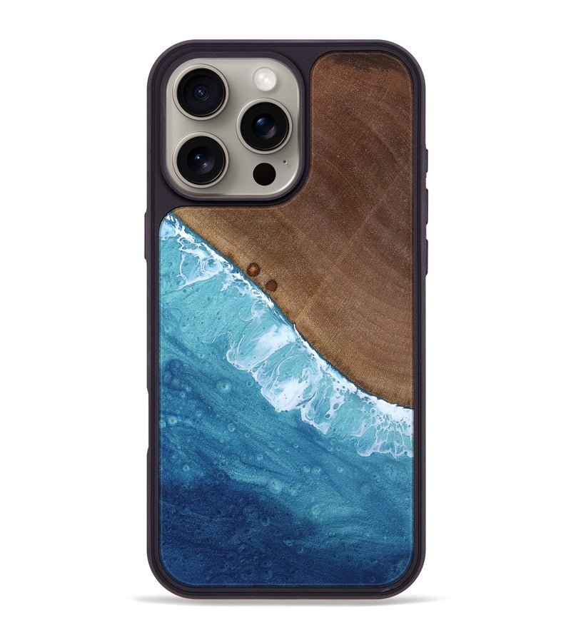 iPhone 16 Pro Max Wood Phone Case - Salma (Coastal, 818966)
