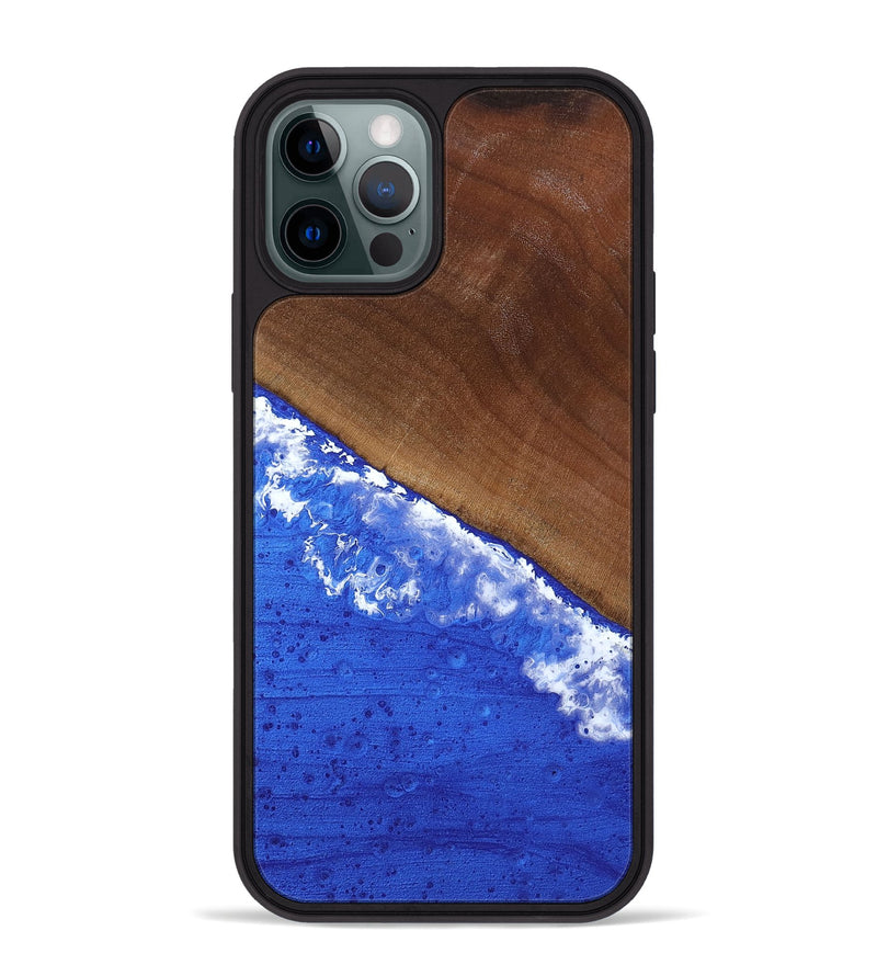 iPhone 12 Pro Max Wood Phone Case - Iris (Coastal, 818970)