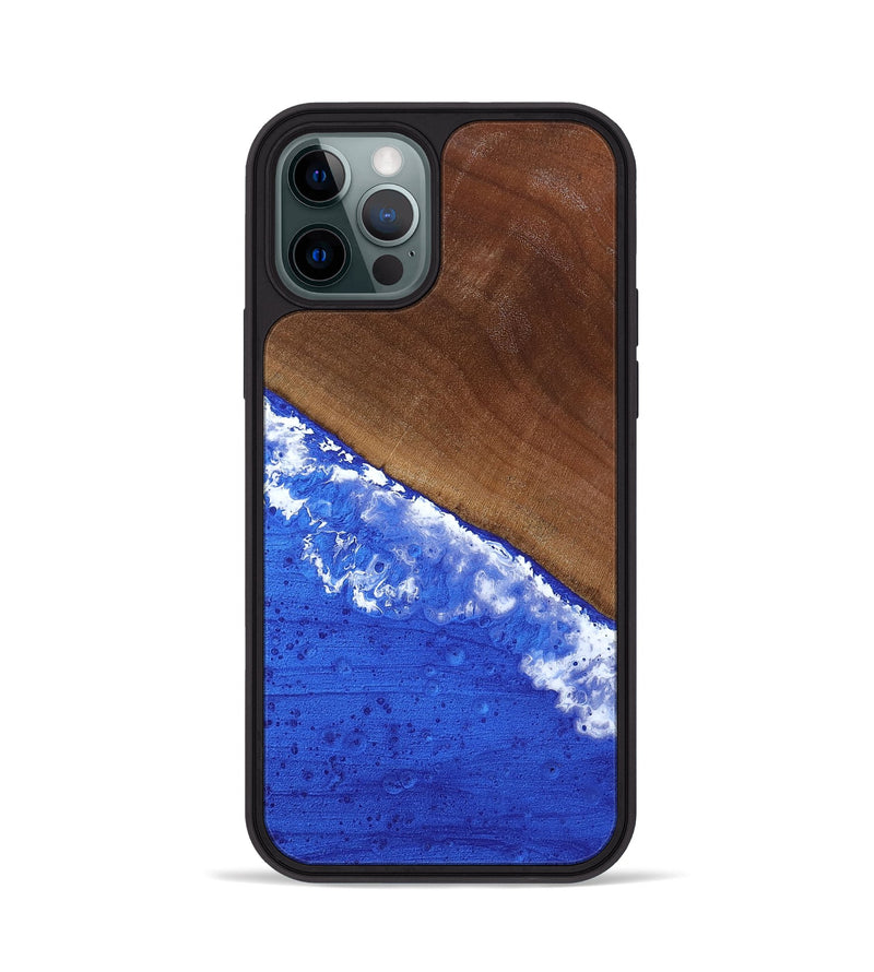 iPhone 12 Pro Wood Phone Case - Iris (Coastal, 818970)