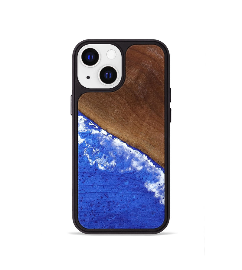 iPhone 13 mini Wood Phone Case - Iris (Coastal, 818970)