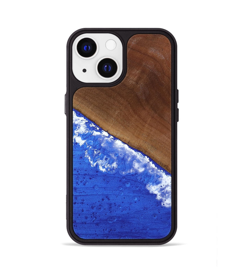 iPhone 13 Wood Phone Case - Iris (Coastal, 818970)