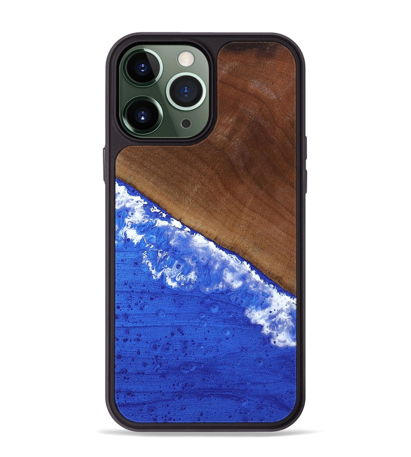 iPhone 13 Pro Max Wood Phone Case - Iris (Coastal, 818970)