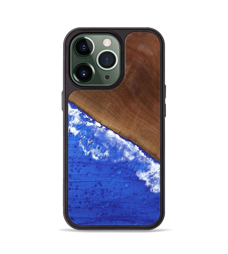 iPhone 13 Pro Wood Phone Case - Iris (Coastal, 818970)