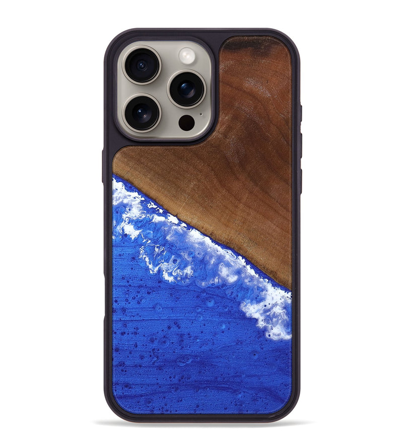 iPhone 16 Pro Max Wood Phone Case - Iris (Coastal, 818970)