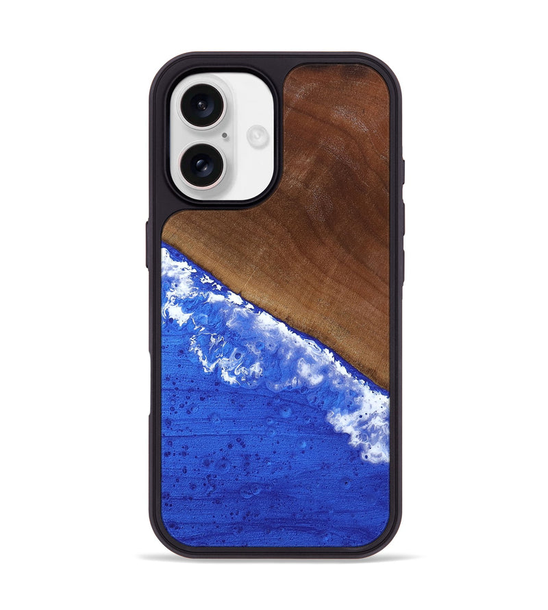 iPhone 17 Wood Phone Case - Iris (Coastal, 818970)