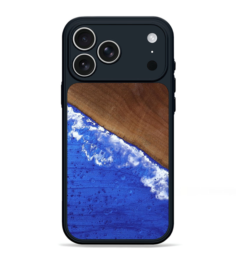 iPhone 17 Pro Max Wood Phone Case - Iris (Coastal, 818970)