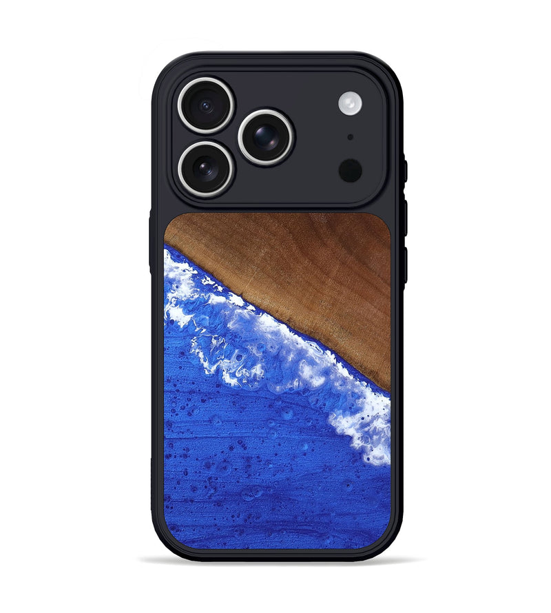 iPhone 17 Pro Wood Phone Case - Iris (Coastal, 818970)