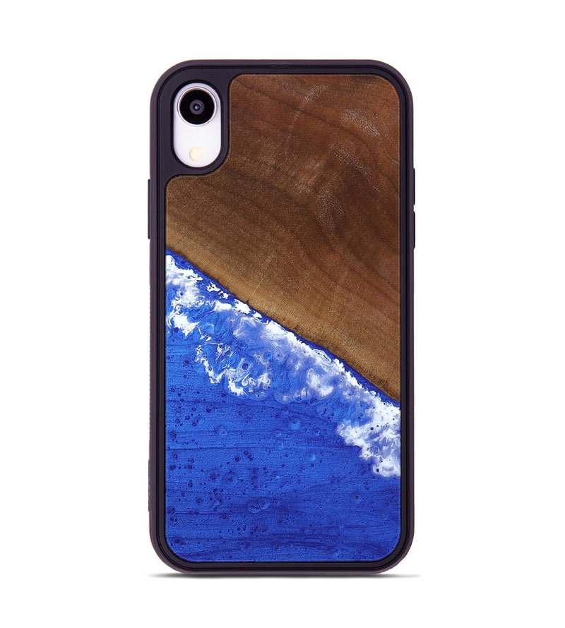 iPhone Xr Wood Phone Case - Iris (Coastal, 818970)