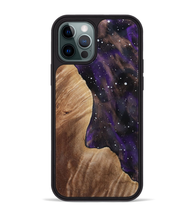 iPhone 12 Pro Max Wood Phone Case - Damir (Cosmos, 818985)