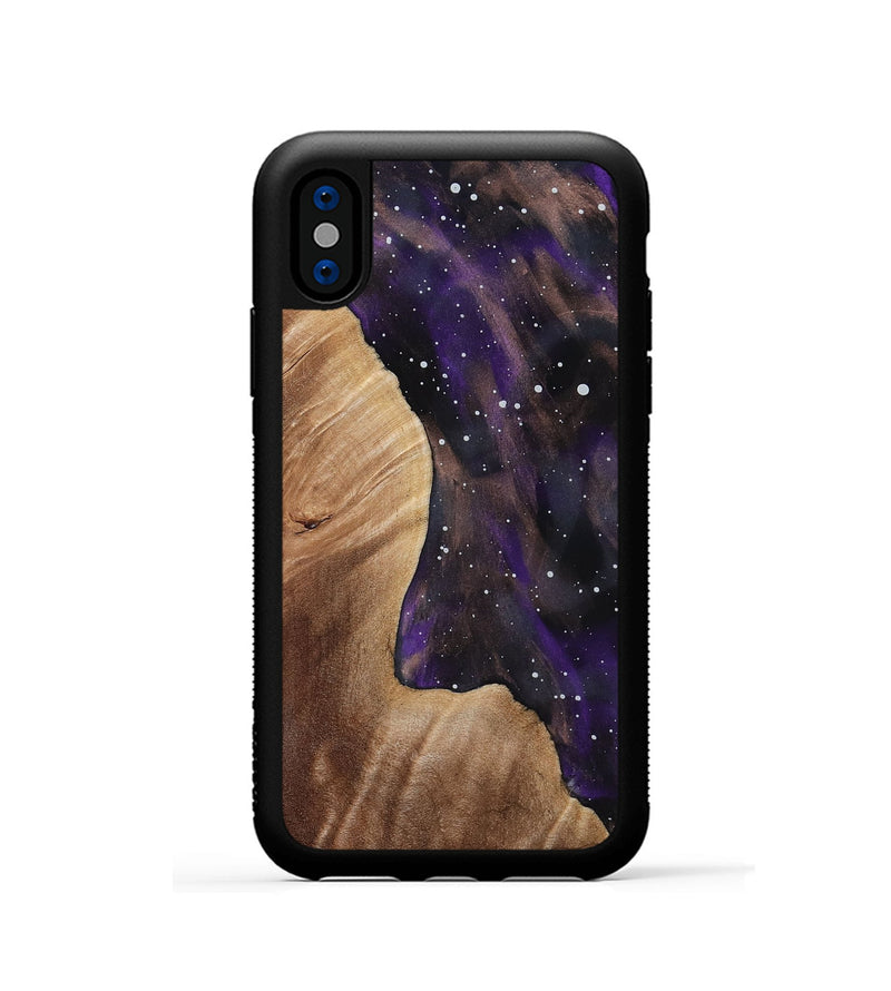 iPhone Xs Wood Phone Case - Damir (Cosmos, 818985)