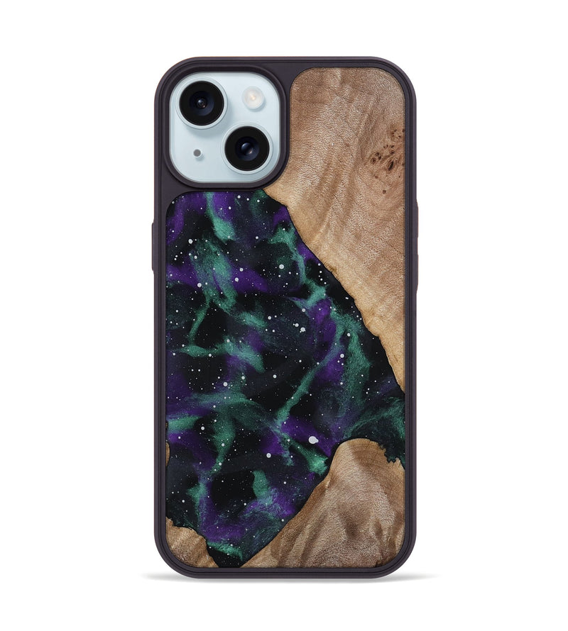iPhone 15 Wood Phone Case - Vaughn (Cosmos, 818986)
