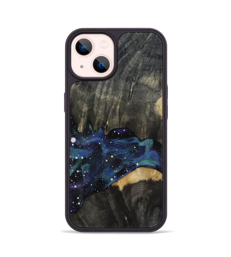 iPhone 14 Wood Phone Case - Elvera (Cosmos, 818987)