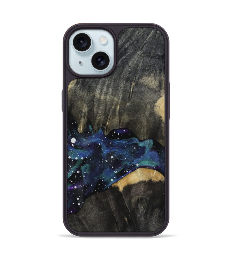 iPhone 15 Wood Phone Case - Elvera (Cosmos, 818987)
