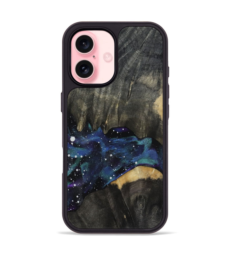 iPhone 16 Wood Phone Case - Elvera (Cosmos, 818987)