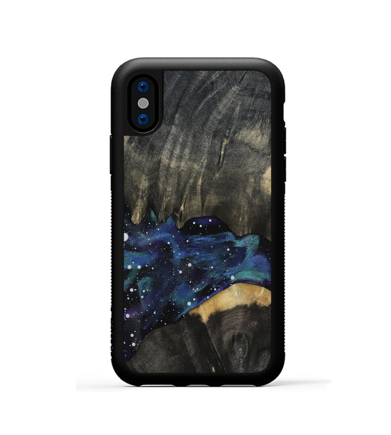 iPhone Xs Wood Phone Case - Elvera (Cosmos, 818987)