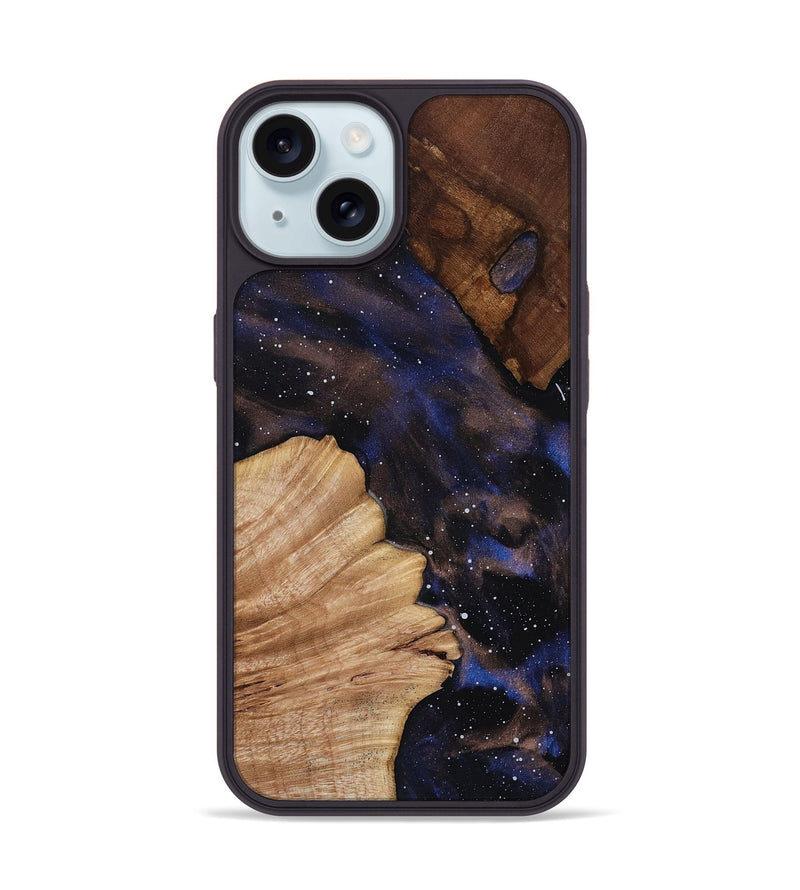iPhone 15 Wood Phone Case - Karlee (Cosmos, 819016)