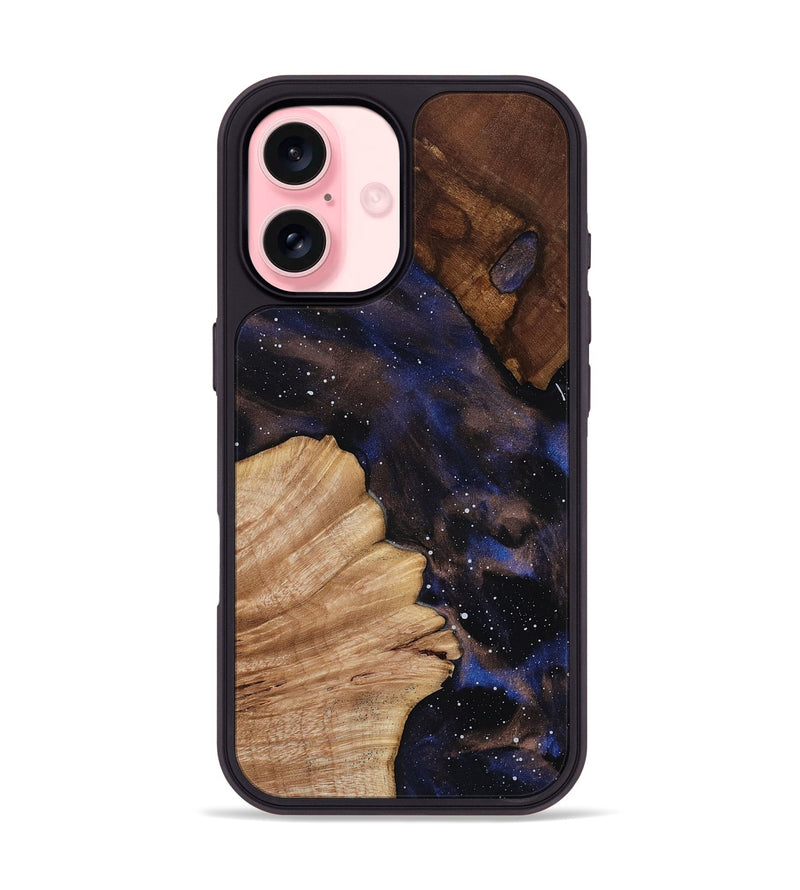 iPhone 16 Wood Phone Case - Karlee (Cosmos, 819016)