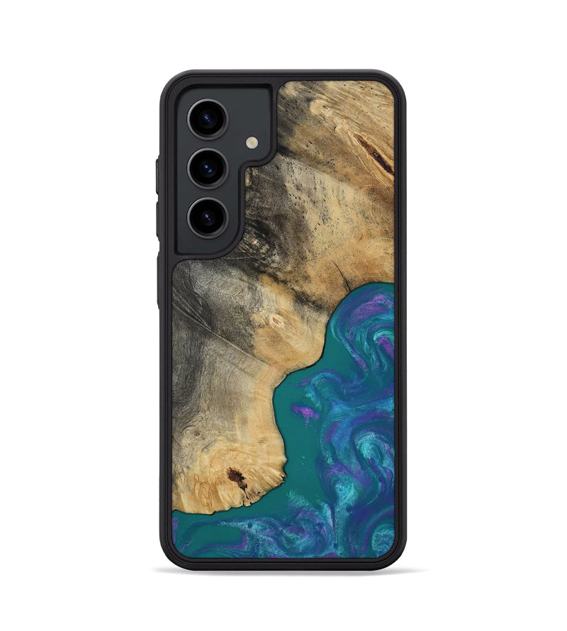 Galaxy S24 Wood Phone Case - Marilee (Purple, 819029)