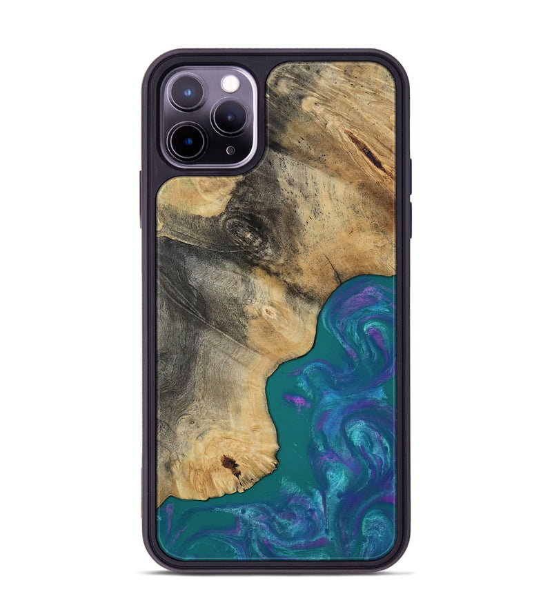iPhone 11 Pro Max Wood Phone Case - Marilee (Purple, 819029)