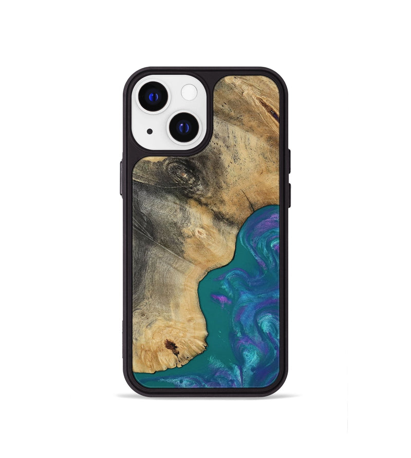 iPhone 13 mini Wood Phone Case - Marilee (Purple, 819029)